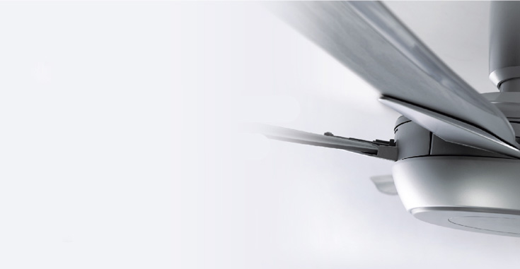 Ceiling Fan - Enjoy a Natural, Comfortable and Relaxing Environment with breeze.